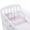Breathable Baby 4-Sided Mesh Cot Liner - English Garden