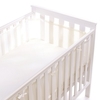 Breathable Baby 4-Sided Mesh Cot Liner - White