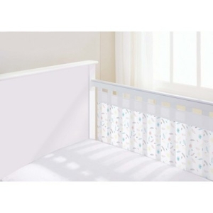 Breathable Baby Airflow 2 Sided Mesh Cot Liner - Marabou
