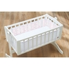 Breathable Baby Mesh CRIB Liner - Twinkle Twinkle (Pink Stars)
