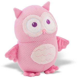 Breathable Baby Soft Plush Toy - Pink Owl