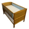Breathe Easy Air Mesh Cot Liner For 2 Sided Solid End Cots - Blue