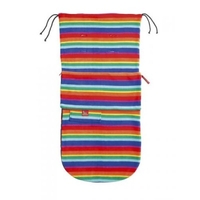 Buggy Snuggle Footmuff Bright Stripe Fleece