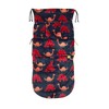 Buggy Snuggle Footmuff Dinosaurs Fur - Navy