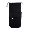 Buggy Snuggle Footmuff Plain Black Fleece