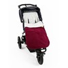 Buggy Snuggle Footmuff Plum amp; Silver Grey Fleece