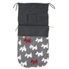 Buggy Snuggle Footmuff Scottie Dog - Charcoal