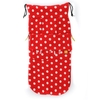 Buggy Snuggle Footmuff Toggles - Red/White Spotty