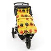 Buggy Snuggle Footmuff Twit Twoo Owl Fur - Lime