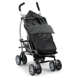 Country Cradles Storm Footmuff - Charcoal/Charcoal