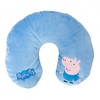 George Pig Reversible Travel Pillow amp; Plush Toy - Blue