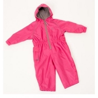 Hippychick All-In-One FLEECE-LINED Waterproof Suit - Pink