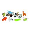 Janod Multi Animo Zoo Jeep Play Set