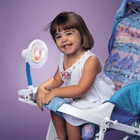 Kel Gar Pinwheel Clip On Buggy Fan
