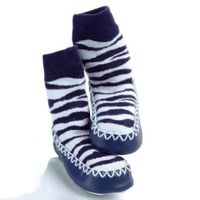 Mocc Ons - Zebra Stripe