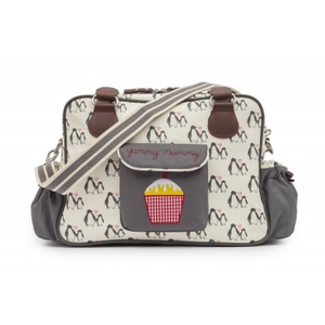 Pink Lining Yummy Mummy Changing Bag - Penguin Love