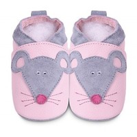 Shoo Shoos Pink/Grey Mouse