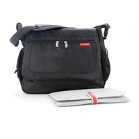 Skip Hop Via Messenger Changing Bag - Black