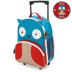 Skip Hop Zoo Rolling Luggage - Owl