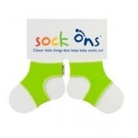Sock Ons 0-6 Months - Lime