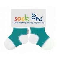 Sock Ons 0-6 Months - Turquoise