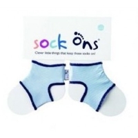 Sock Ons BABY BLUE Sock Ons (0-6 or 6-12 months)