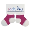 Sock Ons Fuchsia PINK Sock Ons 6-12 Months