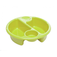 The Neat Nursery Circular Top N Tail Bowl - Lime