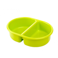The Neat Nursery Oval Top N Tail Bowl - Lime
