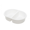 The Neat Nursery Oval Top N Tail Bowl - White