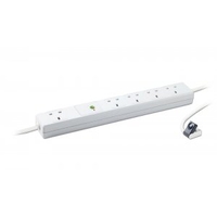 5 Way Infrared Controlled Automatic Shutdown Power Strip,  1.5m