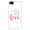 iPhone 5/5s Case - Do It With Love - Pink
