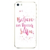 iPhone 5S Skin - Believe In Your Selfie - Pink
