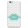 iPhone 6 Case - Monogram with Grey Chevrons 2