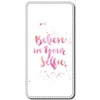 iPhone 6 Flip Case - Believe In Your Selfie - Pink