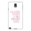 Samsung Galaxy Note 3 Case - Classy - Pink