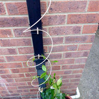 Drainpipe Plant Support