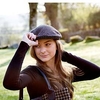 Head Gardener Hat - Black Pinstripe