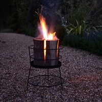 Garden  - Log Basket & Fire Log