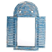 Louvre Mirror Blue