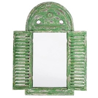 Louvre Mirror Green