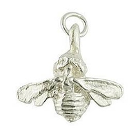 Silver Bee Pendant