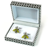 Yellow Winged Bee Cufflinks