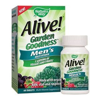Natures Way - Alive! Garden Goodness Mens Multi-Vitamin,  60 Tablets 60ct
