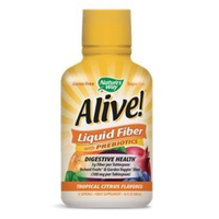 Natures Way - Alive! Liquid Fiber With Prebiotics (Tropical Citrus Flavored),  480ml 16oz / 480ml
