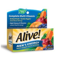 Natures Way - Alive! Mens Energy Multi-Vitamin,  50 Tablets 50ct