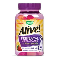 Natures Way - Alive! Prenatal Multi-Vitamin Gummies,  90ct 90ct