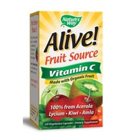 Natures Way - Alive! Vitamin C Complex,  120 VegCp 120 Veg Capsules