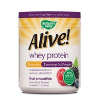 Natures Way - Alive! Whey Protein (Berry),  13.7 oz 13.7oz / 390g