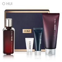 O HUI - For Men All In One Special Set: Treatment 110ml + Wash 300ml + Leports Sun Cream 13ml + Fresh Feel Cleansing Foam 40ml